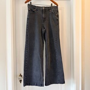 EUC Gap High-Rise Wide-Leg Jeans